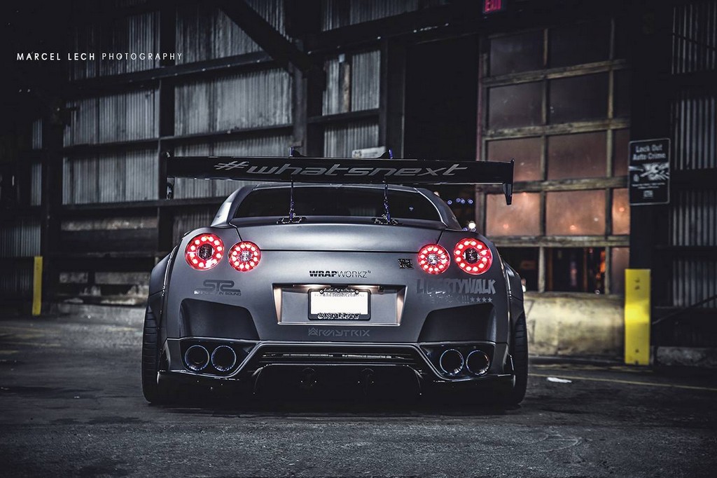 Liberty Walk Nissan GT-R Night Photoshoot by Marcel Lech