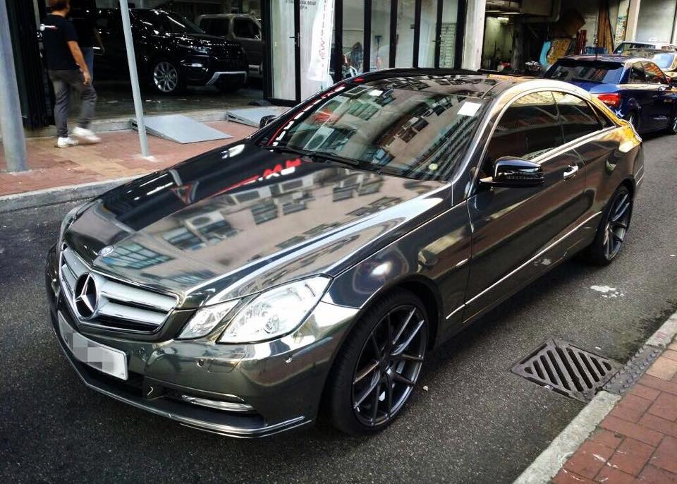 Mercedes black chrome
