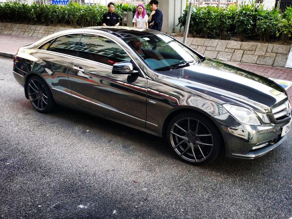 Mercedes black chrome #6