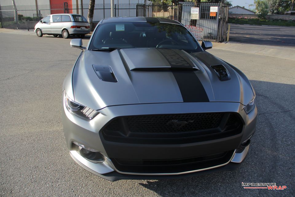 2015 Mustang GT Gets a Custom Wrap