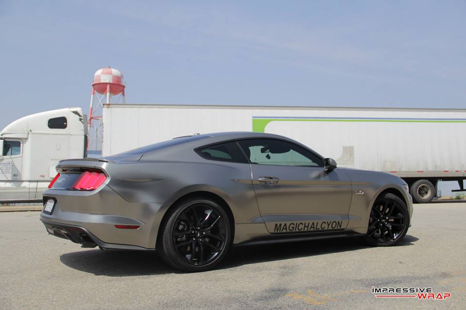 2015 Mustang GT Gets a Custom Wrap