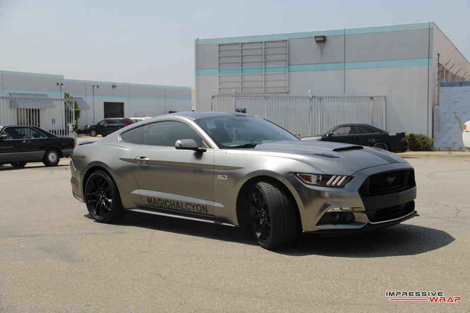 2015 Mustang GT Gets a Custom Wrap