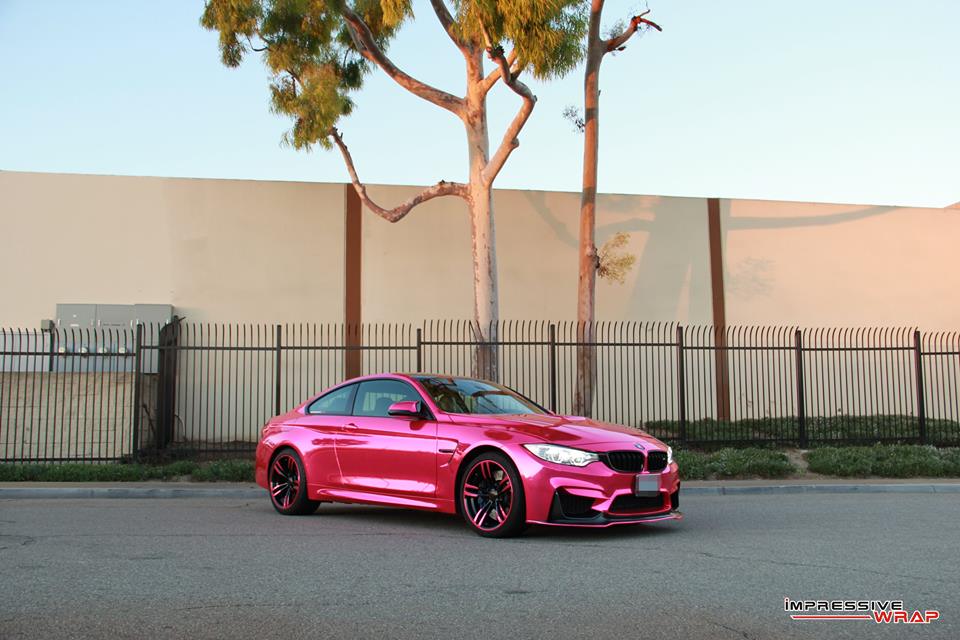 What Do You Think Of This Pink Chrome BMW M