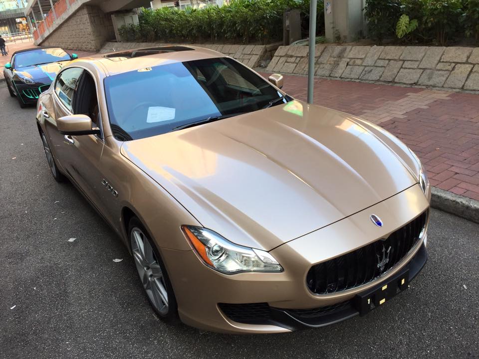 maserati quattroporte шампань