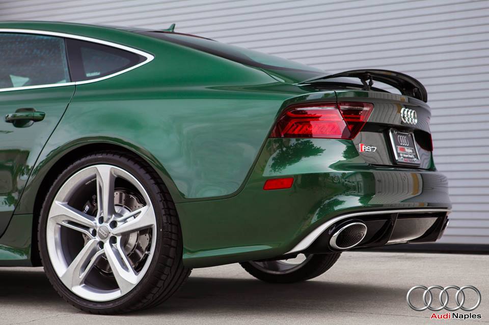 Audi rs7 Green