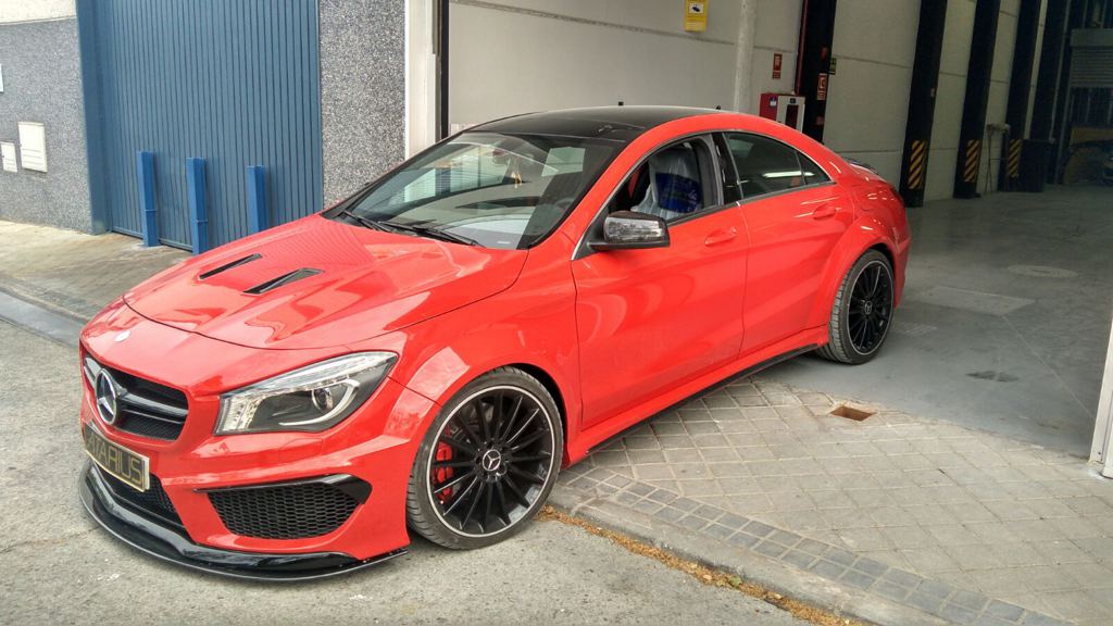 Mercedes CLA Green