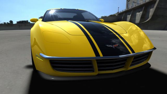 Corvette C3R StingRay Rebirth c3r renders 110608 07