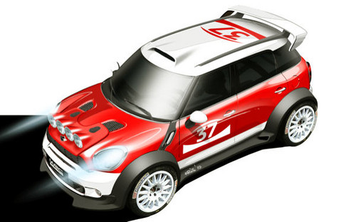 MINI Countryman WRC at Official: MINI Returns To WRC From 2011