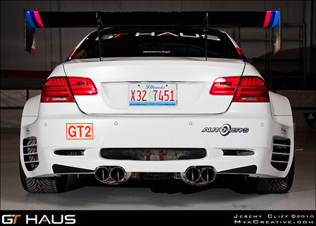 gt haus bmw m3 rear detail at GT2 Inspired BMW M3 By GTHaus