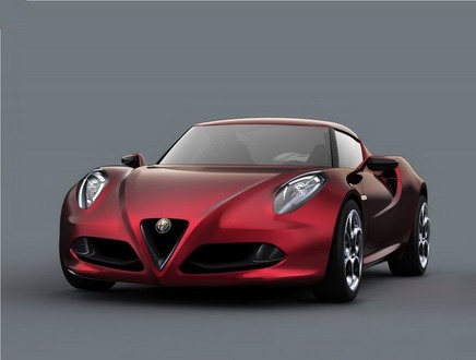 Alfa Romeo 4C Concept 1 at Alfa Romeo 4C Concept Revealed