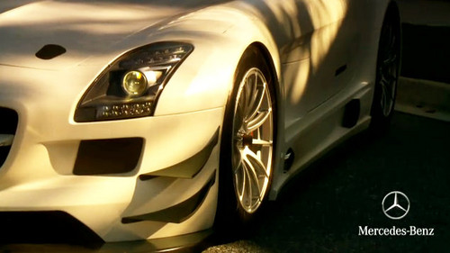 sls gt3 at Mercedes SLS GT3 Walkaround Video