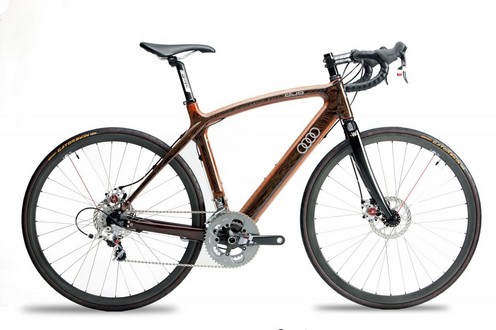 audi hardwood bicycle 5 at Audi Launches Hardwood Bicycles