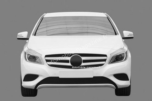 2012 mercedes a class patent 5 at 2012 Mercedes A Class Patents Leaked