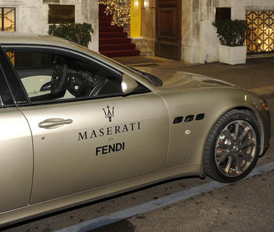 maserati fendi 1 at Maserati and Fendi Team Up For Cannes Film Festival