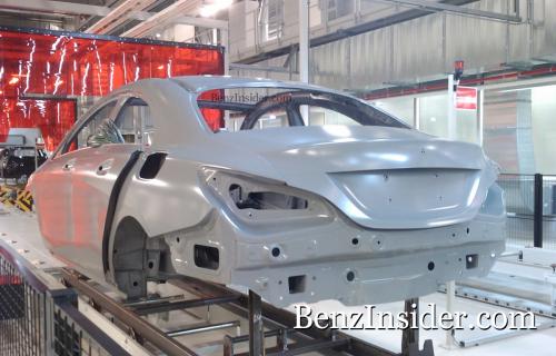 bls body 2 at Mercedes BLS Bodyshell Scooped 