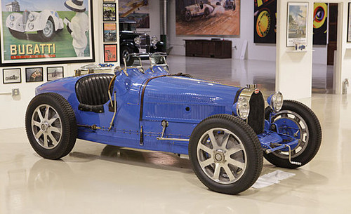 bugattti 35 at Bugatti Type 51 at Jay Lenos Garage
