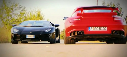 grip at GRIP Test: Lamborghini Aventador vs Porsche GT2 RS 