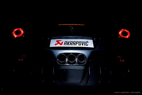 Akrapovic Fezza 2 at Ferrari 458 Italia with Akrapovic Exhausts   Video