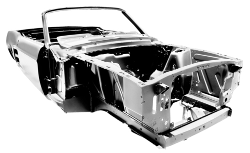 Ford Licensed body at 1967 Mustang Convertible Body Now Available