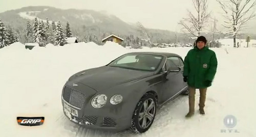 grip bentley at GRIP Tests Bentley Continental GTC in Snow: Video