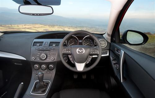Upgraded Mazda3 3 at 2012 Mazda3 Facelift: UK Prices and Specs