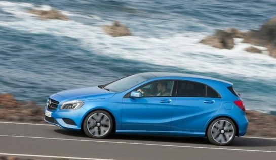 2013 Mercedes A Class 3 at 2013 Mercedes A Class Official Pictures Leaked