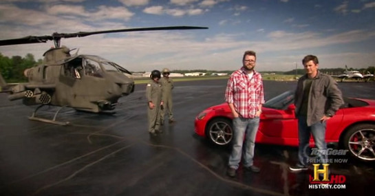 top gear US at Top Gear USA Clip: Viper vs Cobra Helicopter