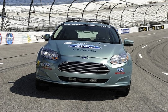 Focus Electric Pace Car 3 at Ford Focus Electric Pace Car Unveiled