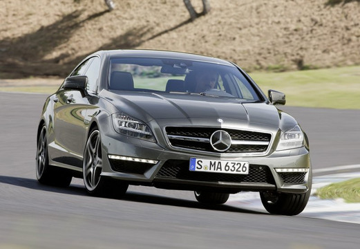 Mercedes Benz CLS63 at Video: Mercedes CLS63 AMG Lapping Magny Cours
