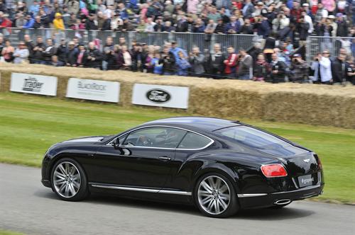 Bentley Continental GT Speed at Video: Bentley Continental GT Speed at Goodwood FoS