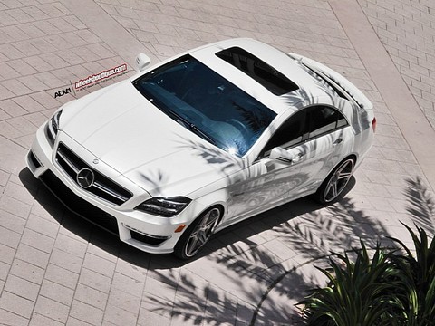 Picture Special CLS63 ADV1 1 at Picture Special: Mercedes CLS63 on ADV1 Wheels