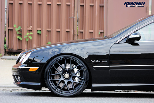 Mercedes CL65 AMG W215 5 at Mercedes CL65 AMG W215 With Rennen Wheels