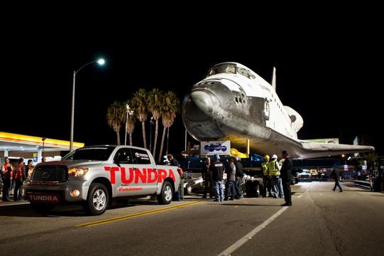 tundra space shuttle endeavour
