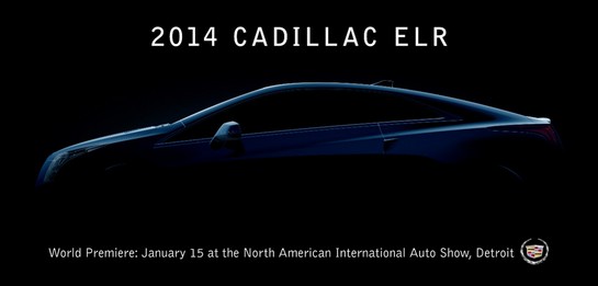  at 2013 NAIAS: Cadillac ELR Teaser