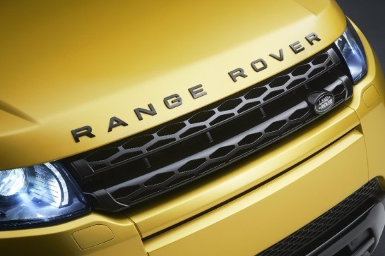 Evoque Sicilian Yellow Edition 1 545x363 at Official: Range Rover Evoque Sicilian Yellow Edition