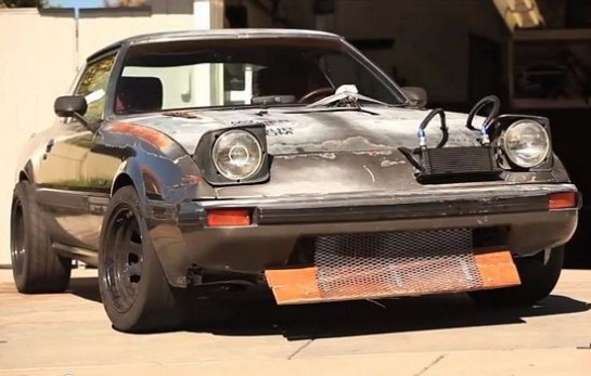 Zero F RX7 545x347 at Homemade Hot Rod RX7 Is Awesome   Video