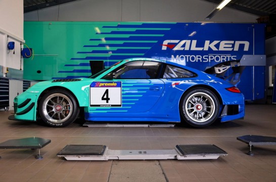 Porsche 911 GT3 R Falken1 545x360 at Falken Gets Upgraded Porsche 911 GT3 R for 2013