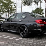 WB BMW M5 HRE 2 175x175 at Gallery: Black on Black BMW M5 with HRE Wheels
