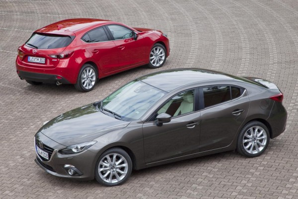 Mazda3 2013 Family01 600x400 at 2014 Mazda3 Sedan: Official Details