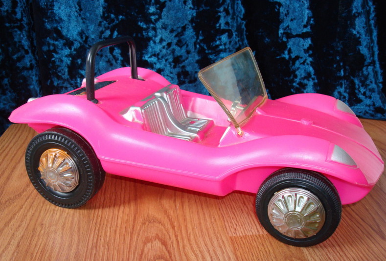 barbie racing car