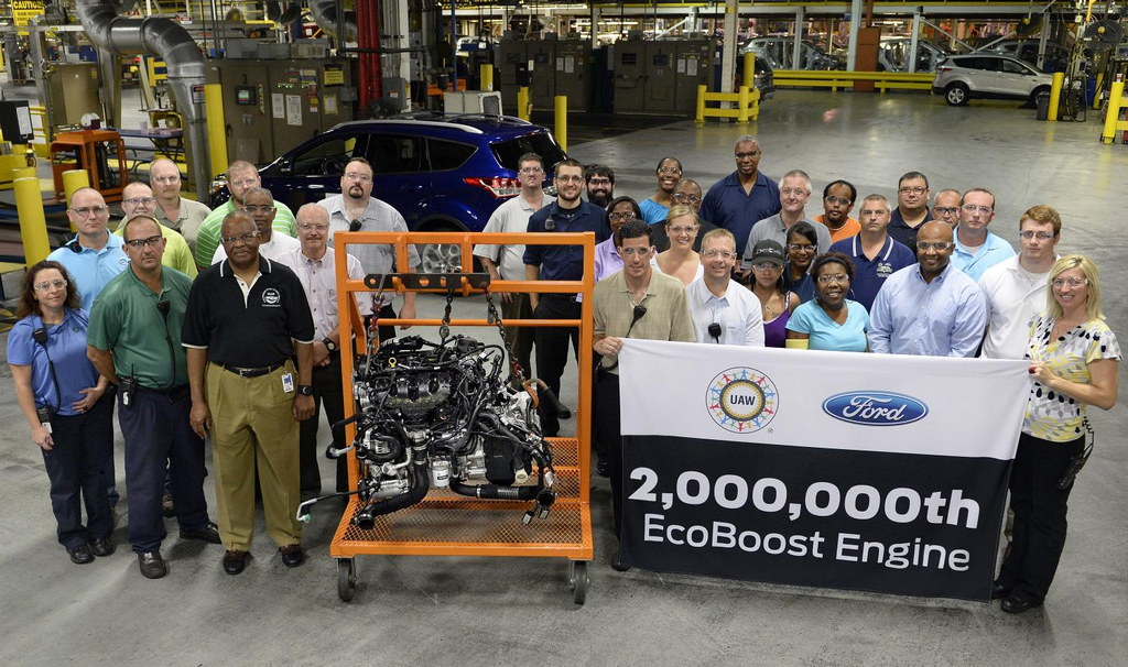2Millionth EcoBoost Engine at Ford Celebrates Production of Two Millionth EcoBoost Engine
