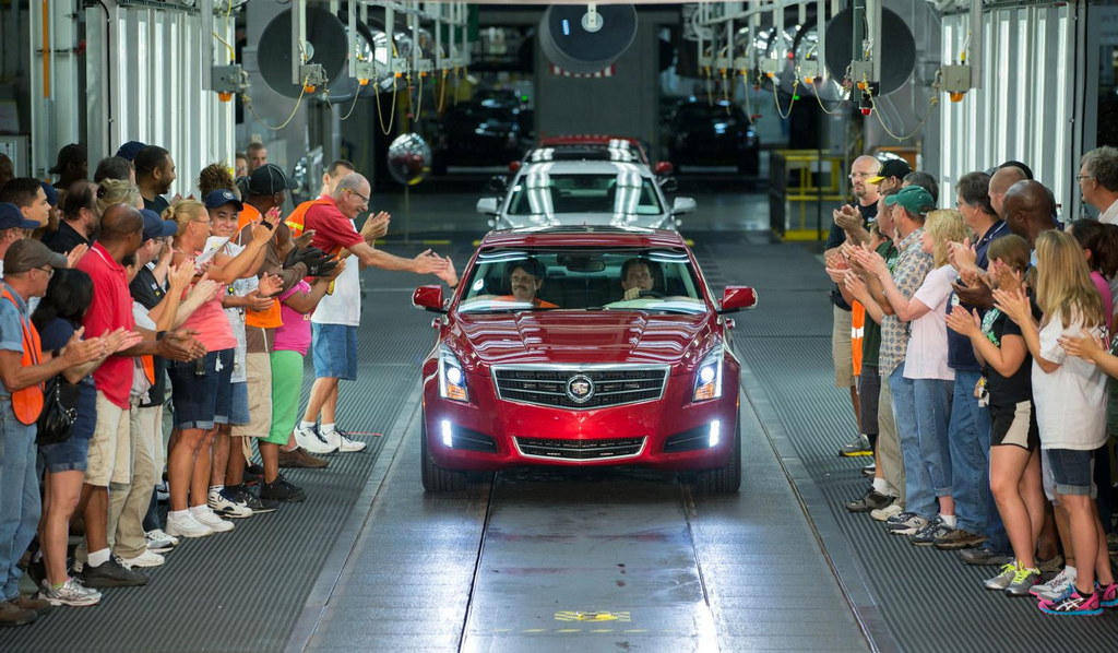 One Millionth Cadillac Produced  at One Millionth Cadillac Produced at Lansing Grand River Plant