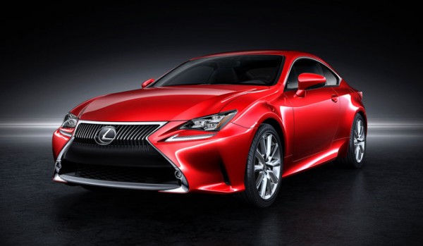 Lexus RC Coupe 1 600x349 at Lexus RC Coupe Revealed Ahead of Tokyo Debut
