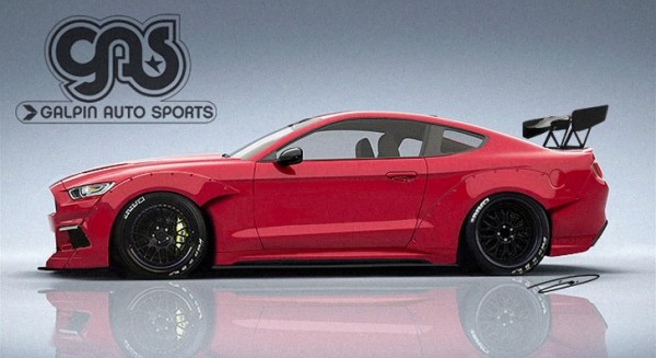 2015 Ford Mustang GAS 600x327 at 2015 Ford Mustang Gets Mach 1 and Racing Treatments, Virtually