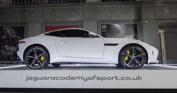 Jaguar F Type Coupe Academy 1 600x316 at Jaguar F Type Coupe at Academy of Sports Awards