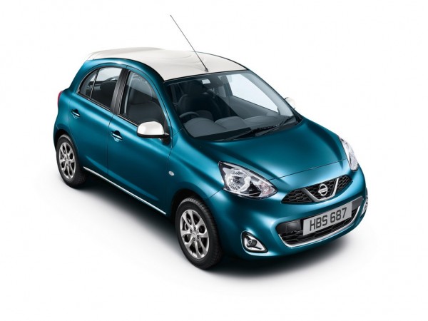 Nissan Micra SV b blue 600x450 at Nissan Micra Limited Edition for UK