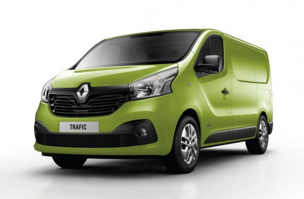 2014 Renault Traffic 1 600x394 at 2014 Renault Traffic Revealed with New 1.6 dCi Engine