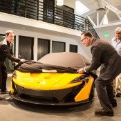 Jay Leno McLaren P1 2 175x175 at Jay Leno’s McLaren P1 Delivered – The First in the US