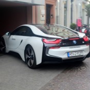 White BMW i8 3 175x175 at White BMW i8 Spotted in Germany, Looks Awesome
