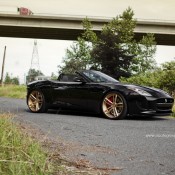 Jaguar F Type with Gold Wheels 2 175x175 at Black Jaguar F Type with Gold Wheels – Bit too Much?